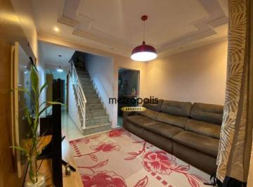 Sala · Sobrado à venda, 89 m² por R$ 601.000,00 - Parque Oratório - Santo André/SP