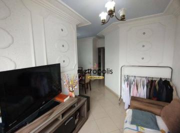 Sala · Apartamento com 2 dormitórios à venda, 64 m² por R$ 360.000,00 - Vila Alzira - Santo André/SP