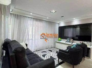 29f616b280d8f73b377a3e5faef3323a234349c4 · Apartamento com 2 dormitórios à venda, 87 m² por R$ 880.000,00 - Jardim Flor da Montanha - Guarulhos