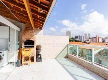 Apartamento · 104m² · 1 Quarto · 1 Vaga · Cobertura à venda com 104m² - 2 quartos + 1 vaga - Campestre, Santo André