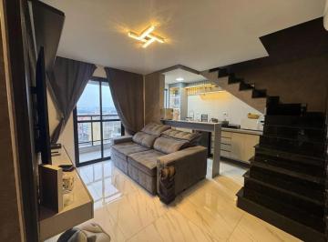 Apartamento · 86m² · 2 Quartos · 1 Vaga · Cobertura com 02 dormitórios à venda, 88 m² no Parque Marajoara - Santo André/SP