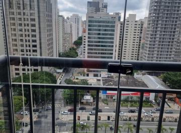 Apartamento de 1 quarto, São Paulo · MOEMA 2 STUDIOS SACADAS LINDA VISTA 50M METRÔ MOEMA 27M2 LAZER, AR, TV ACADEMIA