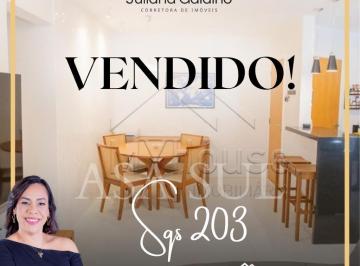 Apartamento de 2 quartos, Brasília · SQS 203 - NASCENTE - DE CANTO - COM ELEVADOR - 2 QUARTOS - 63M² - ANDAR ALTO
