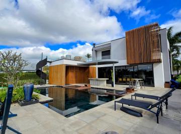 Casa de 5 quartos, Porto Feliz · Casa Luxuosa Mobiliada à Venda 5 Suítes 1000m2 Res. Faz. Alvorada Porto Feliz SP