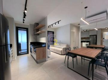 Apartamento · 74m² · 2 Quartos · 2 Vagas · Apartamento mobiliado para locação em Pinheiros com 2 quartos, sendo 1 suite e 1 vaga