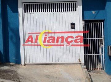 Casa · 150m² · 3 Quartos · 1 Vaga · SOBRADO COM 2 DORMITÓRIOS A VENDA, 150 m² RECREIO SÃO JORGE -  GUARULHOS/SP