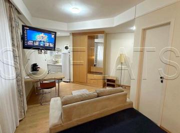 Apartamento · 26m² · 1 Quarto · 1 Vaga · Flat Tsue Bienal disponível para venda com 26m², 01 dormitório e 01 vaga de garagem