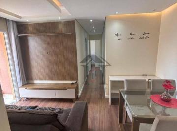 9016666ff55cf64e4b67fa8567d393d71b38484e · Apartamento com 2 quartos para alugar, 50 m² por R$ 2.400/mês - Condomínio Residencial Trentino - Ju