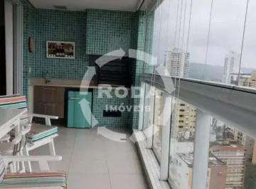 Foto 01 · Apartamento para locação de alto padrão em Santos-SP, bairro Aparecida: 3 quartos, 1 suíte, 2 salas,