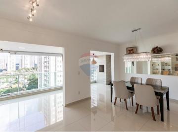 Sala · Apartamento 108,21m², 2 suítes, no Condomínio Quintessence - Bosque das Juritis