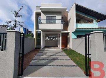 Casa · 3 Quartos · 1 Vaga · LINDO SOBRADO - NOVO - COM PISCINA - 200 METROS DA PRAIA - BALN. CAMBIJU!