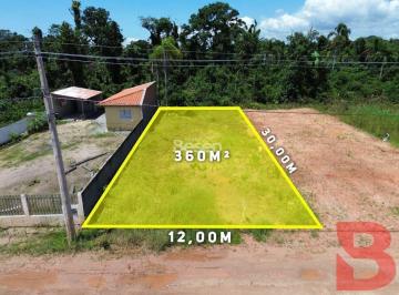 Terreno · 360m² · ÓTIMO TERRENO LOCALIZADO NA BARRA DO SAI COM 360M2-