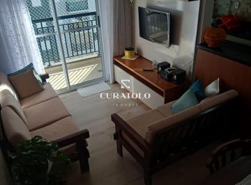 Apartamento · 54m² · 2 Quartos · 1 Vaga · CENÁRIO DUO - Apartamento à venda, de 2 quartos, varanda e 1 vaga em Santo André, bairro Utinga