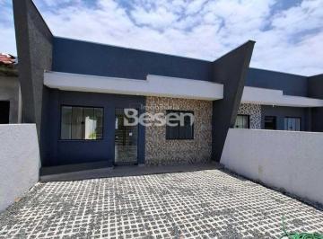 Casa · 62m² · 3 Quartos · 2 Vagas · CASAS EM ALVENARIA LOCALIZADAS NA RUA BOM JESUS, NO BALNEÁRIO CAMBIJU -