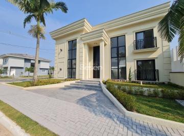 Casa · 4 Quartos · 2 Vagas · SOBRADO DE ALTO PADRÃO, ESTILO NEOCLÁSSICO, EM LOTEAMNETO FECHADO SOUTH BEACH, 04 SUÍTES.