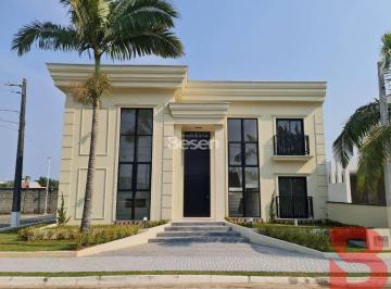 Casa · 4 Quartos · 2 Vagas · SOBRADO DE ALTO PADRÃO, ESTILO NEOCLÁSSICO, EM LOTEAMENTO FECHADO SOUTH BEACH, 04 SUÍTES.