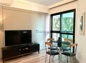 Apartamento · 60m² · 2 Quartos · 2 Vagas · Flat mobiliado completo com 2 quartos e 2 vagas no Paraíso!