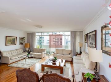 Apartamento · 196m² · 4 Quartos · 2 Vagas · Apartamento com 4 dormitórios, 1 suíte, 2 vagas e com 196m² em Moema