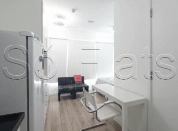 Apartamento · 25m² · 1 Quarto · Flat estilo Studio disponível para locação contendo 25m² e 1 dormitório próx do Hospital São Paulo.