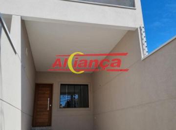 Casa · 115m² · 3 Quartos · 2 Vagas · SOBRADO NOVO COM 3 QUARTOS, 4 BANHEIROS A VENDA, 115M² - VILA ISOLINA MAZZEI-SP.