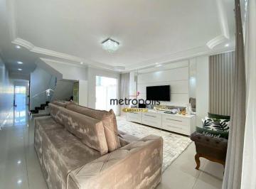 Sala de Estar · Sobrado com 3 dormitórios à venda, 358 m² por R$ 1.700.000,00 - Santa Maria - São Caetano do Sul/SP