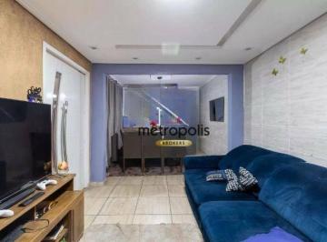 sala · Casa à venda, 84 m² por R$ 414.000,00 - Vila Lutécia - Santo André/SP