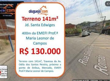 13138615f72b6b30604841cd4843c0d946757349 · Terreno à venda, 141 m² por R$ 130.000,00 - Loteamento Santa Edwiges - São José dos Campos/SP