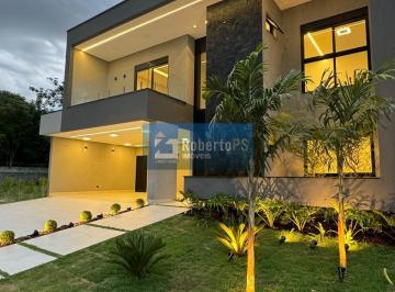 Foto 01 · Casa de Luxo em Condomínio, 4 Suítes, 3 Salas, 5 Banheiros, 402m², Jardim do Golfe, SJCampos-SP. Ven