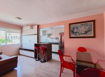 Apartamento · 41m² · 1 Quarto · Apartamento 1 Dormitório, semi mobiliado com churrasqueira no Condomínio Urbano São Luiz - Bairro Sa