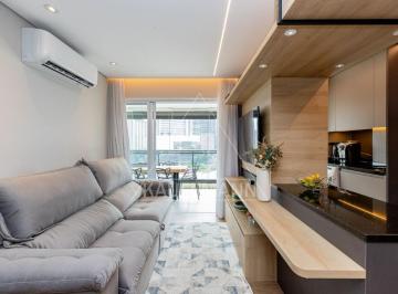Apartamento · 70m² · 2 Quartos · 2 Vagas · Apartamento à Venda em Chácara Santo Antônio - 2 Dormitórios (1 Suíte), 2 Vagas, 70m² A.U.