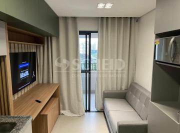 Apartamento · 30m² · 1 Quarto · Studio Mobiliado para locação, de 30,00m² útil, em Moema próximo do metrô