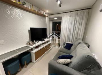 94de1742db42eb803267c995f96b614b98f53f90 · Studio para venda - Condomínio Helbor Patteo Bosque Maia - 39m² - 1 Vaga - Varanda - Macedo / Centro