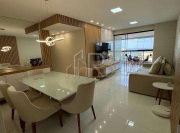 Apartamento · 105m² · 3 Quartos · 2 Vagas · Apartamento com três suítes, vista mar, na praia do Sul em Ilhéus