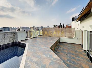 Apartamento · 182m² · 2 Quartos · 2 Vagas · Cobertura à venda em Indianópolis, SP -  2 quartos sendo 1 suíte | living amplo para 2 ambientes | v