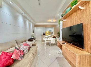 Apartamento · 90m² · 3 Quartos · 2 Vagas · Apartamento em Centro, Guarujá/SP de 90m² 3 quartos à venda por R$ 630.000,00