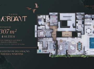 Apartamento · 288m² · 4 Quartos · 3 Vagas · TORRE VERDANT - Um jardim suspenso no coração de Nazaré!