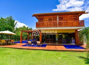 Casa · 420m² · 5 Quartos · 5 Vagas · Casa de luxo em condomínio na Praia do Forte: 5 quartos, 5 suítes, 2 salas, 8 banheiros, 4 vagas de 