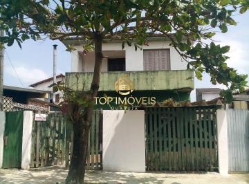 Casa · 60m² · 2 Quartos · Sobrado 2 Dormitórios para Locação Anual no Jardim Santo Antonio Guarujá SP