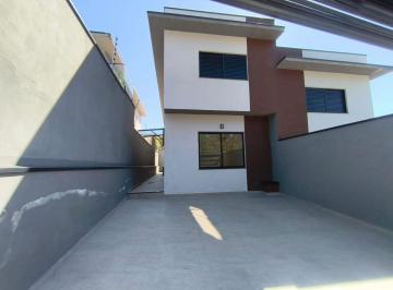 Casa · 140m² · 3 Quartos · 2 Vagas · ALUGA-SE CASA NOVA COM 3 SUÍTES, CHURRASQUEIRA FIADOR, SEGURO FIANÇA OU TÍTULO DE CAPITALIZAÇÃO
