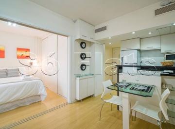 Apartamento · 33m² · 1 Quarto · 1 Vaga · Flat disponível para locação nos Jardins, próximo ao Shopping Pamplona e Av. 9 de Julho.