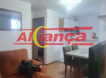 Apartamento · 48m² · 2 Quartos · 1 Vaga · Apartamento com 2 quartos mobiliado para alugar,  m² - Jd City - Guarulhos/SP -  Por R$ 2.500,00
