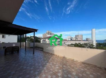 Terraço · Cobertura com 3 Dormitórios (1 Suíte), 1 Vaga, Tombo, Guarujá/SP