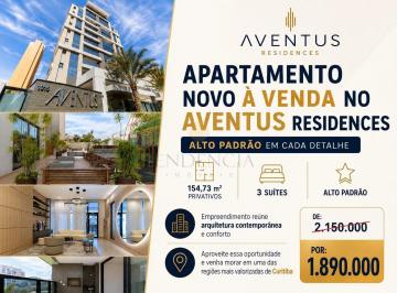Apartamento · 154m² · 3 Quartos · 2 Vagas · Apartamento Novo no Aventus Residences 154,73 m² Privativos 3 Suítes Bigorrilho