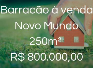 Comercial · 185m² · Barracão à venda, 250m² por R$ 800.000 - Novo Mundo - Uberlândia/MG
