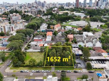 6a9fe306387376dbc6d60d206bd31462d8d30dd7 · Terreno à venda, 1652 m² por R$ 3.490.000,00 - Hugo Lange - Curitiba/PR