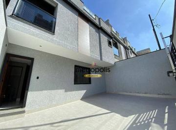 Garagem · Sobrado com 2 dormitórios à venda, 91 m² por R$ 699.000,00 - Parque das Nações - Santo André/SP