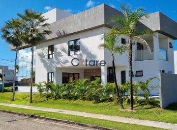 Casa · 338m² · 4 Quartos · 4 Vagas · Casa Nova de Alto Padrão em Condomínio Fechado - Cidade Alpha, Eusébio/CE