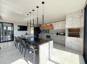 Casa · 302m² · 3 Quartos · 4 Vagas · Condomínio Residencial Querência - Casa à venda no Condomínio Querência em Valinhos com 3 suítes, té