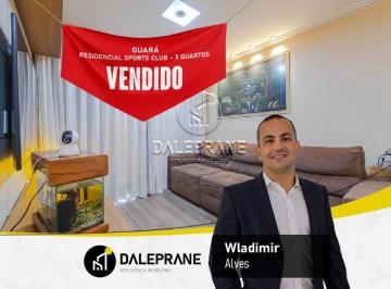 Apartamento de 3 quartos, Guará · 3 QUARTOS, 1 SUÍTE REFORMADO NO SPORTS CLUB GUARÁ