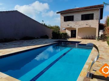 Casa · 387m² · 6 Quartos · 5 Vagas · SOBRADO MOBILIADO 4 QUARTOS 4 SUITES + 2 QUARTOS TERRENO 582M² ITANHAEM/SP